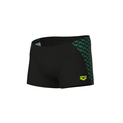 Arena M Arena Monogram Swim Short D 5 black/dark sage multi Herren Produktbild 1