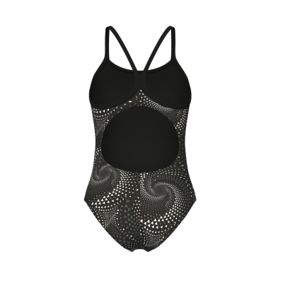 Arena W Arena Fireflow Swimsuit Lightdrop Back D 36 black/team black Damen Produktbild 3