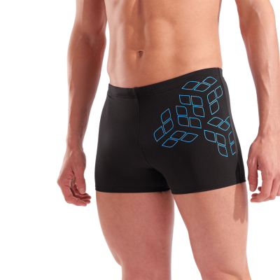 Arena M Arena Kikko Graphic Swim Short D 9 black/turquoise Herren Produktbild 1