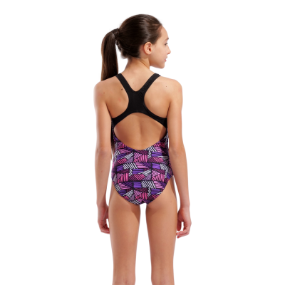 Arena G Arena Candies Swimsuit Swim Pro Back L 152 multi pink/black M&auml;dchen Produktbild 3