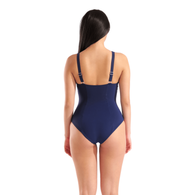 Arena W Arena Swimsuit Ludovica Soft Curve Back D 42 navy/navy multi Damen Produktbild 3