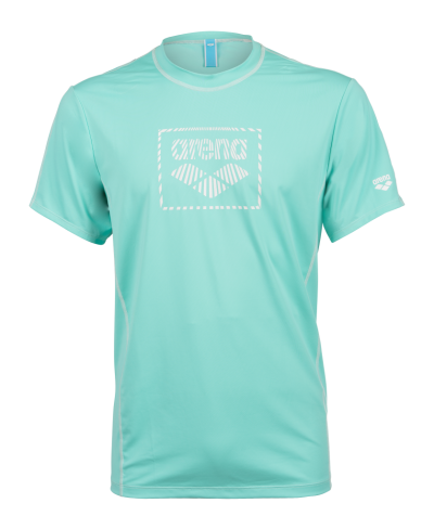 Arena M Arena S/S Swim Shirt L water Herren Produktbild 1