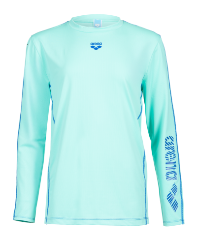 Arena Unisex Jr Arena L/S Swim Shirt 116 water Unisex Produktbild 1