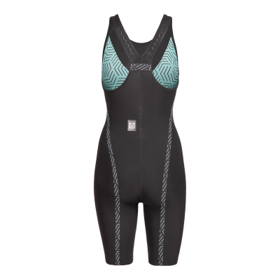 Arena W Powerskin Veloce Cb D 34 black/teal Damen Produktbild 1