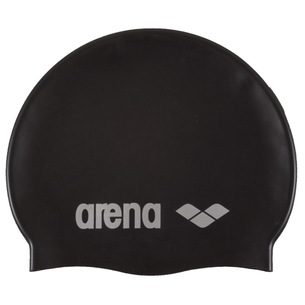 Arena Classic Silicone Cap one size black/silver Unisex