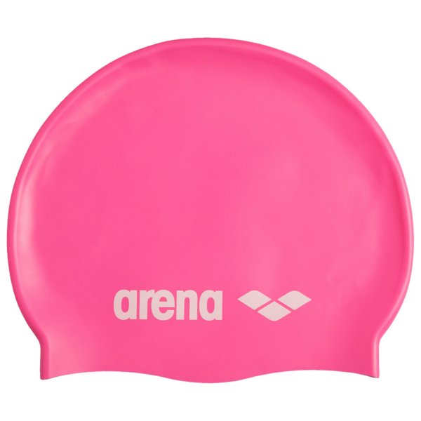 Arena Classic Silicone Cap one size bright pink Unisex