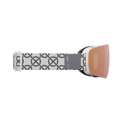 Giro W Contour RS Vivid Goggle one size white monogram vivid rose gold S2 +S1 Damen Produktbild 3