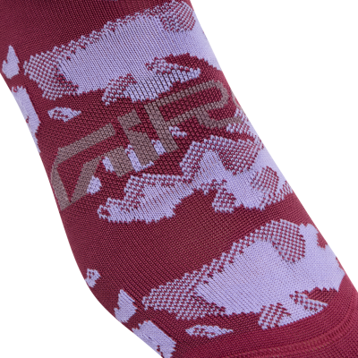 Giro Comp Racer High Sock M maroon pulse Unisex Produktbild 2