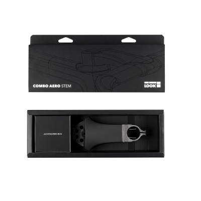 Look LOOK COMBO AERO STEM -7&deg; Blade 2 / 3 80mm black Produktbild 1