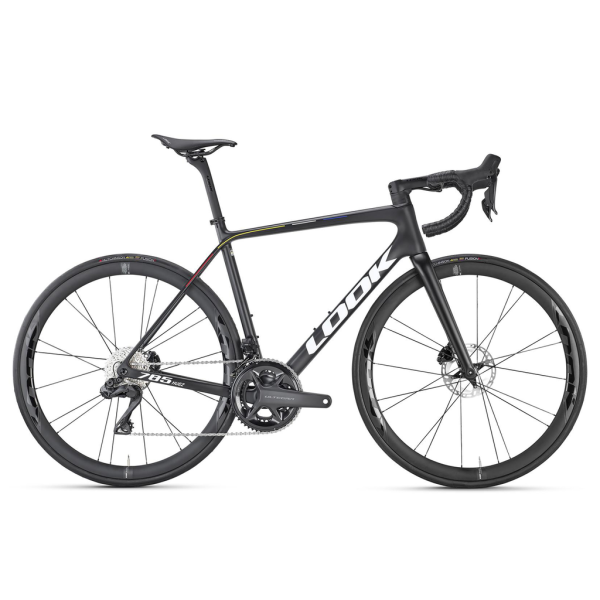 Look Bike 785 Huez Disc ULTEGRA DI2 2X12 51cm / S proteam black satin