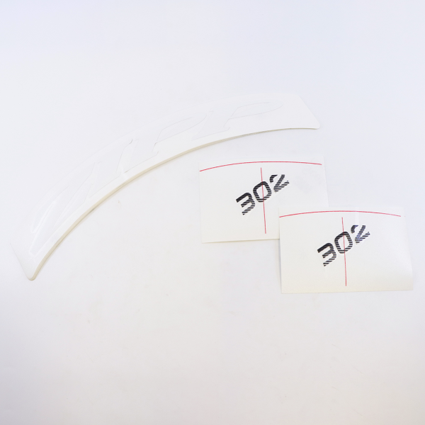 Zipp Wheel Decal Kit Zipp 302 RimBrake Single Rim white one size white