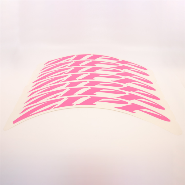 Zipp Wheel Decal Kit Zipp 808 DiscBrake SingleRim pink one size pink