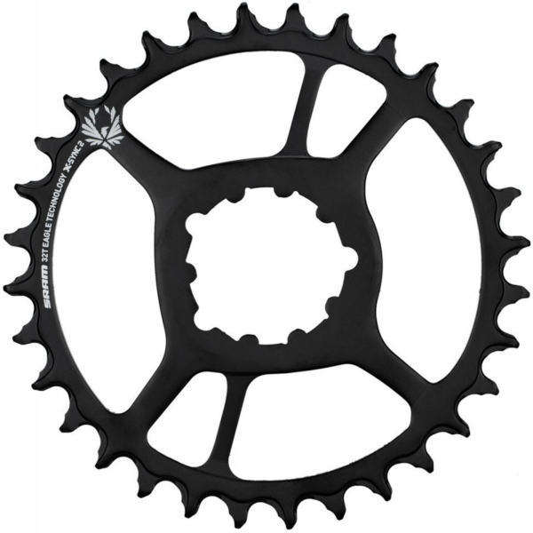 SRAM Chainring Eagle Steel X-Sync2 DM 3mmOffset Boost 32T black