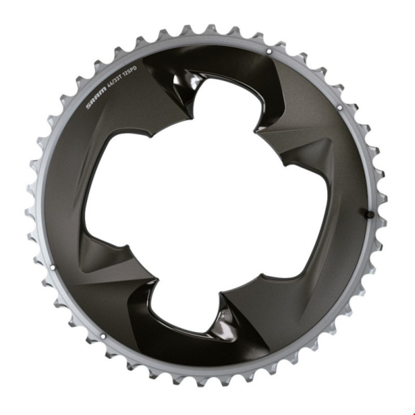SRAM Chainring Force eTap AXS 107 BCD withCover 2x12SP 107x48T grey