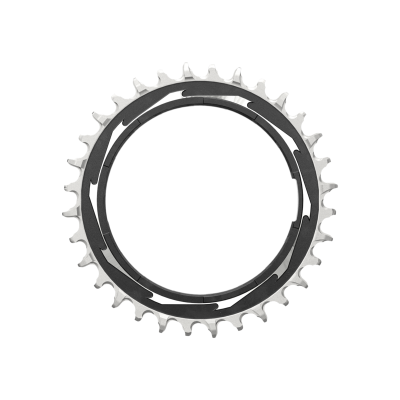 SRAM Chainring Eagle AXS Transmission Power Meter Threaded 3mm Offset 38T black/silver Produktbild 1
