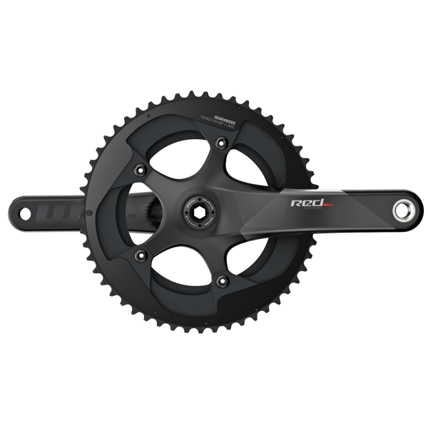 SRAM Crankset Red 22 / Red eTap BB386 175mm/50/34t natural carbon