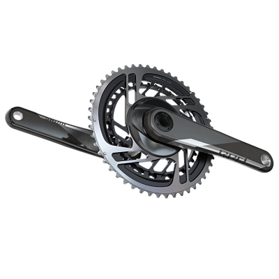 SRAM Crankset Red eTap AXS 2x DUB 175mm/48/35t natural carbon Produktbild 1