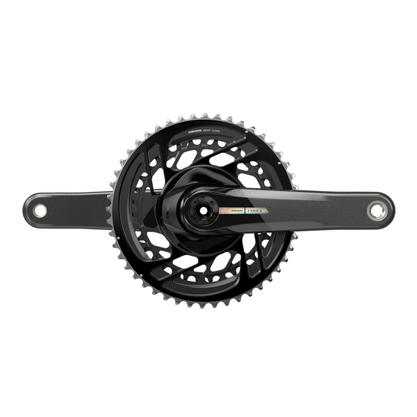 SRAM MY23 Crankset Force AXS 2x DUB 175mm/50/37t black/iridescent