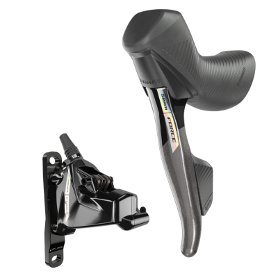 SRAM MY23 Shift/Brake System Force AXS hydraulicDisc FM right/2000mm black/iridescent Produktbild 1