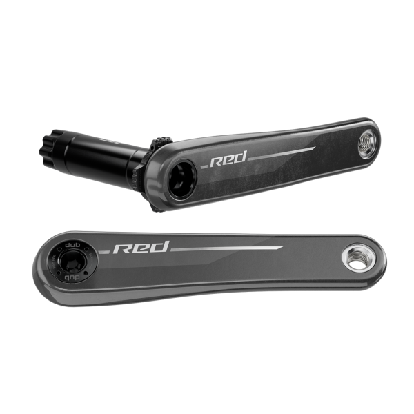 SRAM MY24 Crankarmset Red 8-Bolt DUB 175mm natural carbon