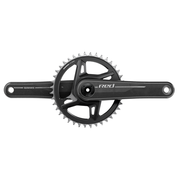 SRAM MY24 Crankset Red XPLR AXS Wide 1x DirectMount DUB 175mm/40t natural carbon