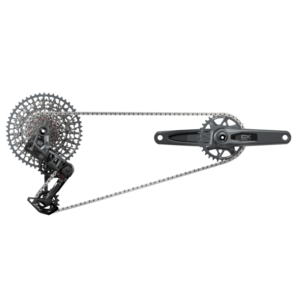 SRAM Groupset GX Eagle AXS Transmission 165mm/32t black