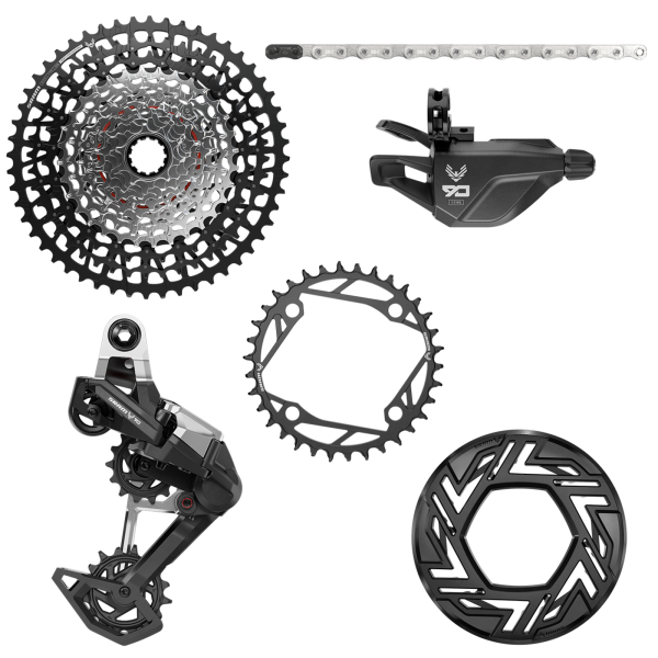 SRAM Groupset Eagle 90 Transmission 104BCD 34T black