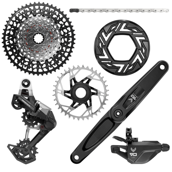 SRAM Groupset Eagle 90 Transmission Bosch DU38 165mm black