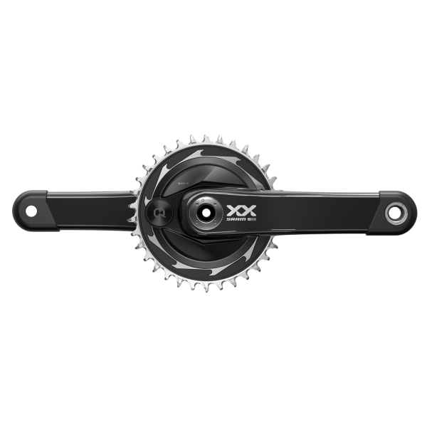 Quarq Power Meter Crankset Spider XX SL Eagle AXS Transmission Q174 MTB Wide DUB 165mm/34t black