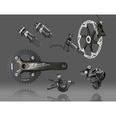 SHIMANO Kurbelgarnitur ZEE FC-M640 10-fach 175 mm 36 Z&auml;hne Produktbild 1