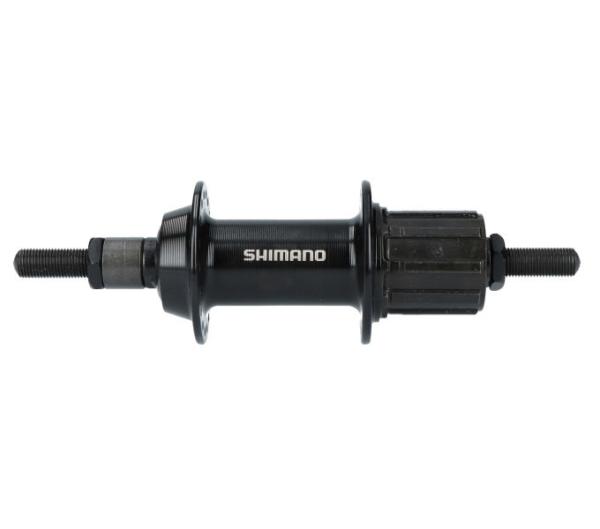 SHIMANO Hinterradnabe FH-TY500 36 Loch Vollachse m. Muttern