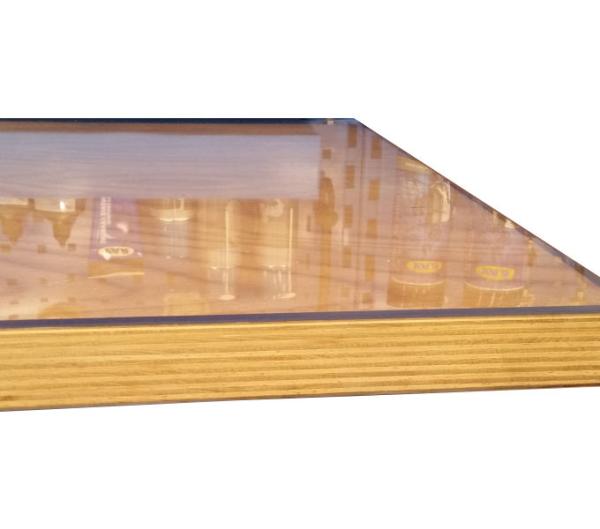 LISTA Auflage/Folie f&uuml;r Werkbank (Weich-PVC, transparent), B: 2.000 mm, T: 750 mm, H: