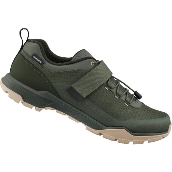 SHIMANO SHIMANO Fahrradschuhe EX500 Herren/Damen Touring SPD Gr&ouml;&szlig;e 46 Gr&uuml;n