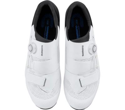 SHIMANO SHIMANO Fahrradschuhe RC502 Damen/Herren Road SPD-SL Gr&ouml;&szlig;e 44 breit Wei&szlig; Produktbild 1