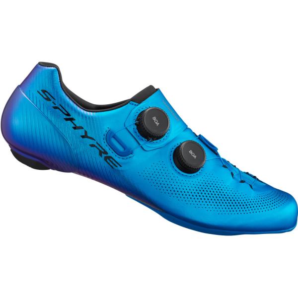 SHIMANO SHIMANO Fahrradschuhe RC903 Damen/Herren Road SPD-SL Gr&ouml;&szlig;e 43 breit Blau