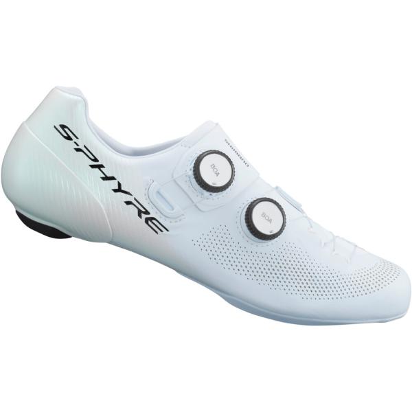 SHIMANO SHIMANO Fahrradschuhe RC903 Damen/Herren Road SPD-SL Gr&ouml;&szlig;e 46 breit Wei&szlig;