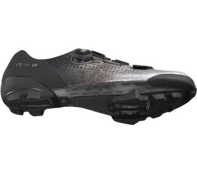 SHIMANO SHIMANO Fahrradschuhe RX801 Herren/Damen Gravel SPD Gr&ouml;&szlig;e 43 Silber Produktbild 3