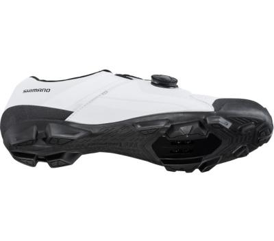 SHIMANO SHIMANO Fahrradschuhe XC300 Herren/Damen MTB SPD Gr&ouml;&szlig;e 45 Wei&szlig; Produktbild 3