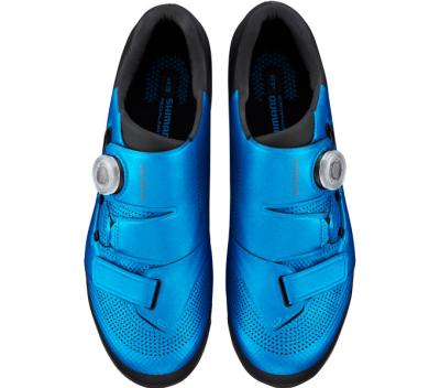 SHIMANO SHIMANO Fahrradschuhe XC502 Herren/Damen MTB SPD Gr&ouml;&szlig;e 47 breit Blau Produktbild 1