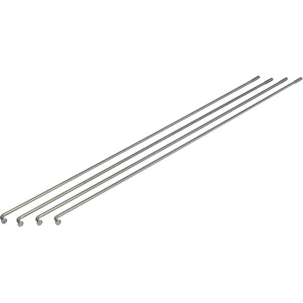 Exal SPEICHE 2MM,GLATT,SILB,302MM,100ST