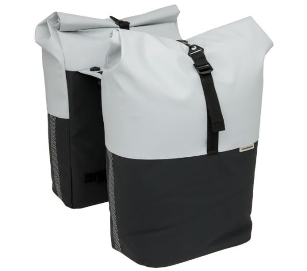 New Looxs Tasche Nyborg Double MIK Light Grey/Black