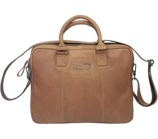 New Looxs Radtasche Santos Leather Cognac