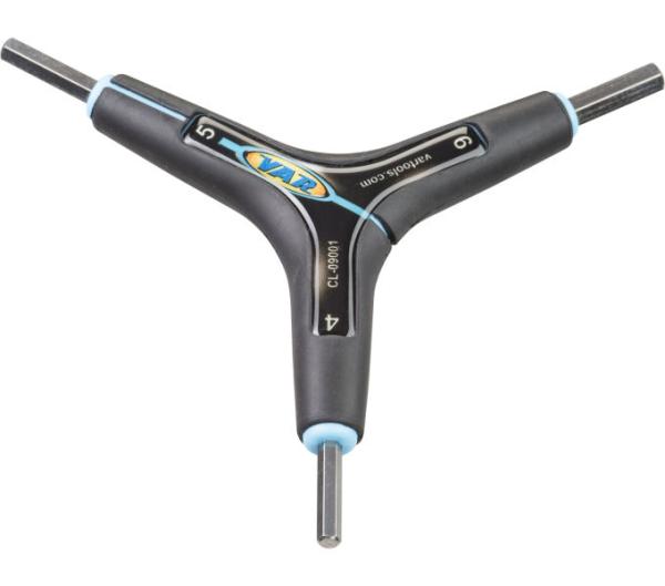 VAR Innensechskantschl&uuml;ssel CL-09001-C Innensechskantschrauben 4, 5, 6 mm