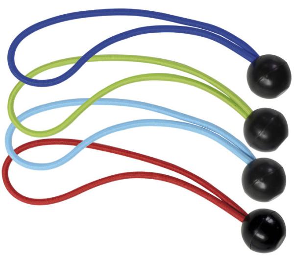 Master Lock Spanngummi mit Kugelkopf 4er Set 200 mm