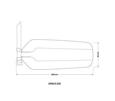 Z&eacute;fal Mudguards Shield S20 Produktbild 2