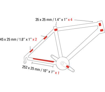 Z&eacute;fal Rahmenschutzfolie Skin Armor Set S Produktbild 3
