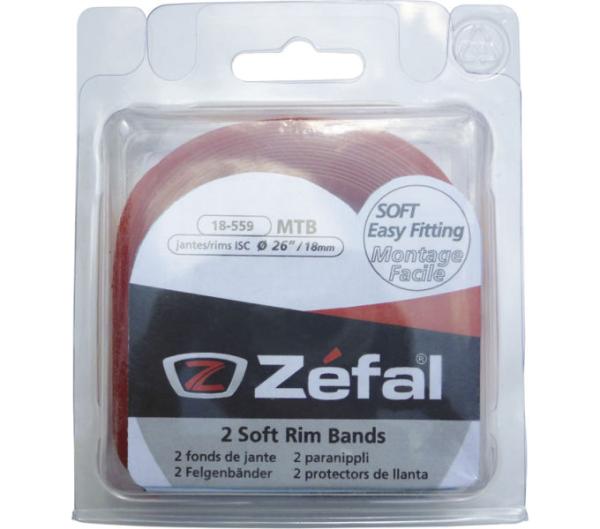 Z&eacute;fal Felgenband PVC-Soft 18 mm 26" Rot