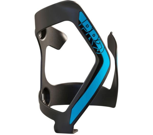 PRO Flaschenhalter Aluminium Seite Schwarz/Blau Einschub rechts