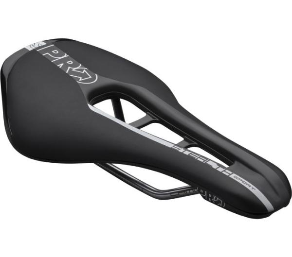 PRO Fahrradsattel Stealth Sport 142 mm Schwarz CrMo Gestell