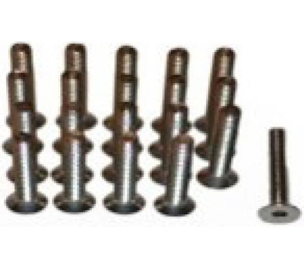 PRO Spacer-Schrauben Missile Evo 20 St&uuml;ck. Edelstahl M6 x 45 mm